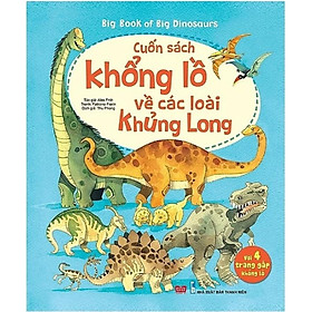 Sách Tương Tác - Big book - Cuốn sách khổng lồ về các loại khủng long