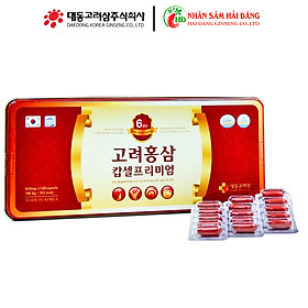 Viên Đạm Sâm Nhung Linh Chi Đông Trùng DAEDONG 120viên