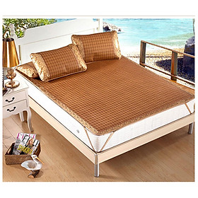 Mua Chiếu mây cao cấp  Chiếu điều hòa bốn mùa 1m80 (180x200cm)  giao họa tiết ngẫu nhiên