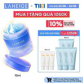 Mặt Nạ Ngủ Dưỡng Ẩm Và Tăng Khả Năng Tự Vệ Của Da Phiên Bản Cải Tiến LANEIGE Water Sleeping Mask EX