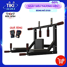 Xà Đơn Treo Tường Đa Năng Di Động 8 Trong 1 Tập Luyện Tại Nhà Chính Hãng Đại Nam Sport + Kèm Găng Tay Tập Xà