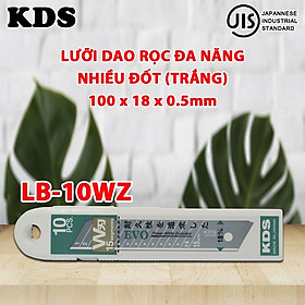 LƯỠI DAO 18mm KDS LB-10WZ