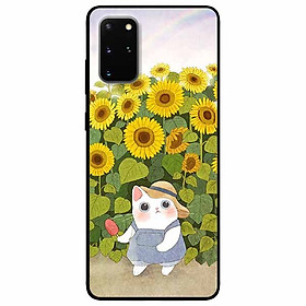 Ốp lưng dành cho samsung s20 plus mẫu mèo mập hướng dương