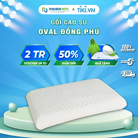 Mua Gối Cao Su Oval Đồng Phú DPGO4060 (40 x 60cm) - Trắng