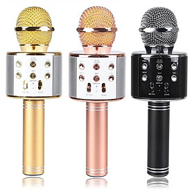 Mua Mic Kèm Loa Bluetooth WS-858 Đa Năng 6 Trong 1