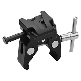 Adapter with Clamp Alloy for Light Stand Tripod 1.2kg Load Capacity