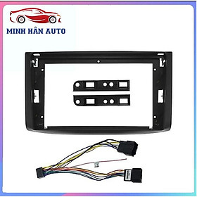 Mặt dưỡng kèm dây nguồn màn hình android cho xe CHEVROLET AVEO
