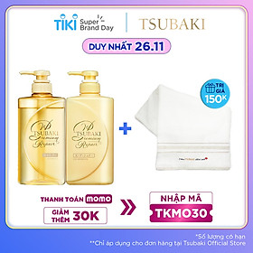 Bộ Đôi TSUBAKI Phục Hồi Ngăn Rụng Tóc (490ml/chai)