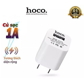 Củ sạc 1A Hoco UH102, Hàng chính hãng