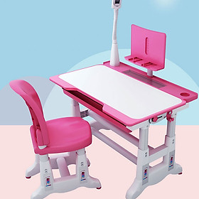 Mua Bàn ghế học sinh chống gù chống cận mẫu chân voi chắc chắn  tặng kèm đèn led chống cận 3 chế độ NT43