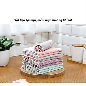 Khăn lau bếp đa năng tiện dụng rất mềm size 25x25