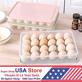 Mua Khay Trứng 1 Tầng S8 Size Lớn 24 Ngăn