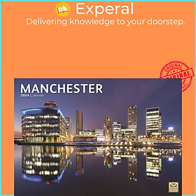 Hình ảnh Sách - Manchester A4 Calendar 2024 by  (UK edition, paperback)
