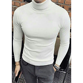 Áo cổ lọ len nam nữ TB12