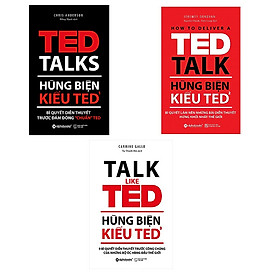 Combo Hùng Biện Kiểu Ted (Trọn Bộ 3 Cuốn)