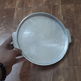 Mua Chảo gang đúc làm bánh mỳ chảo  nướng thịt (size 22cm nông trơn )