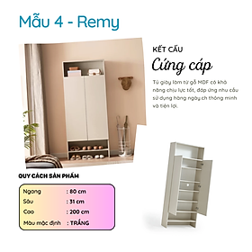 Mua Tủ đựng giày phong cách hiện đại thương hiệu SMLIFE (nhiều mẫu  có thể đổi size và màu sắc)