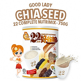 Bột ngũ cốc dinh dưỡng Good Lady Singapore - Có hạt chia