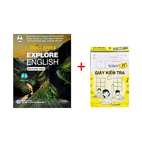 Sách - Tiếng Anh 6 Explore English - Học sinh