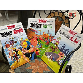 COMBO 3 CUỐN In màu toàn bộ ASTERIX Asterix và người Normand Asterix ở chỗ