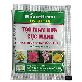 Mua Phân bón Micro Green 16-31-16 giúp tạo mầm hoa cực mạnh - kích thích ra hoa đồng loạt