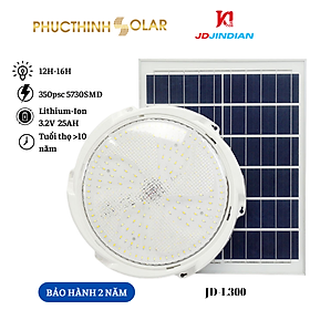 Đèn Ốp Trần Nổi Năng Lượng Mặt Trời 300W Jindian JD-L300 Đèn LED Ốp Trần, Đèn Trang Trí Trong Nhà | Phúc Thịnh Solar