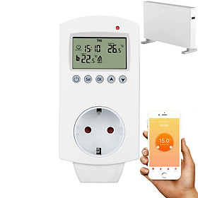 Ổ Cắm Điều Khiển Nhiệt Độ Máy Sưởi Wifi T.u.y.a. SHP-SM5