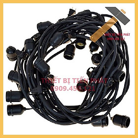 Mua Dây Thả Đuôi Đèn Kín Nước 10m 20 đuôi.