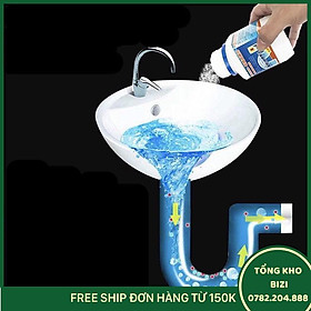 Mua Bột Thông Bồn Cầu  Thông Tắc Ngẽn Cống  Lavabo. Loại Mạnh Xử Lý Triệt Để Nhanh Chóng - Free Ship Toàn Quốc