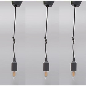 Mua Bộ 3 dây đèn thả trang trí bóng led Edison hình quả nhót C35 4w
