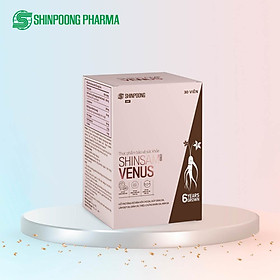 Viên uống SHINSAM VENUS 90 viên Hỗ trợ tăng độ đàn hồi cho da, giúp sáng da, làm đẹp da, giảm nhăn da, giảm nám da.