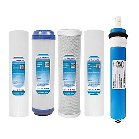 Mua Bộ 5 lõi lọc thay thế cho máy lọc nước R.O treo tường  để bàn . . . (thông dụng) | Hàng chính hãng