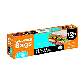 Túi đựng đồ ăn (125 cái) 16 x 14cm Uncle Bills BC0033