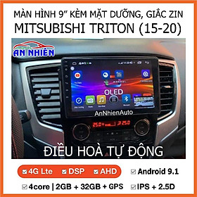 Mua Màn Hình 9 inch Cho Xe TRITON (Tự Động) - Màn Hình DVD Android Tặng Kèm Mặt Dưỡng Giắc Zin Cho Mitsubishi Triton