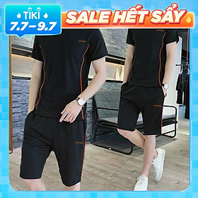 Đồ Bộ Thể Thao Nam thương hiệu Chandi, Đồ Bộ Mặc Nhà chất liệu thun cao cấp mát mẻ, thấm hút mồ hôi tốt MS908
