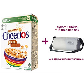 Ngũ cốc ăn sáng Cheerios hộp 300g Tặng túi trống thể thao NBC Box
