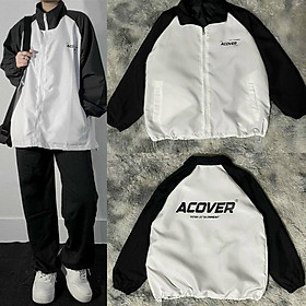 Áo khoác dù ACOVER Jacket 2 Lớp Unisex (Ảnh thật/Có Sẵn) Áo Gió Bomber Bóng Chày Chống Nắng nhìn cực ngầu phá cách, chất vải mịn không xù