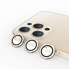 Mua Lens Camera Chống Va Đập Mipow Kingbull Alumium Trong Suốt Viền Màu Iphone 13Pro I 13Promax