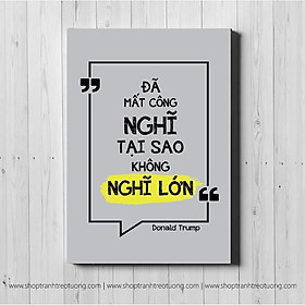 Tranh động lực trang trí văn phòng làm việc