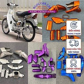 Bộ Vỏ Nhựa Dream nhiều màu hot , Dàn áo dream hàng cao cấp sơn cực chuẩn màu  theo xe