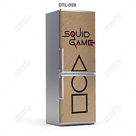 Mua Decal Dán Tủ Lạnh Squid Game Hot Trend
