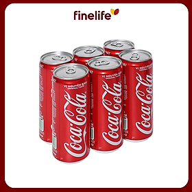 Nước giải khát CocaCola lon 6x320ml - 3514801