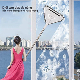 Mua Chổi lau đa năng hình tam giác mẫu mới có thể xoay 180 độ (hàng có sẵn)