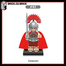 Đồ Chơi Lắp Ráp Nhân vật Minifig Lính Trung Cổ Trang bị Giáp sắt Castle Warriors X0164 0137