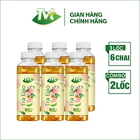 Trà Đào TVT tinh chất trà xanh, trà đen, chống oxy hóa