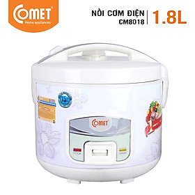 Mua Nồi cơm điện Comet CM8018 (CM-8018) - Nồi cơ nắp gài  1.8 lít  700W - Hàng Chính Hãng