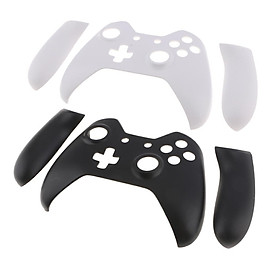 2Pieces Soft Touch Front Shell Faceplate + L R Panel for   Controller