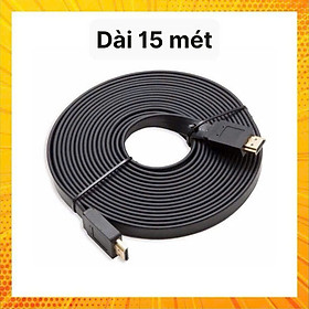 Mua Cáp HDMI 1 5 mét - 15 mét Dùng Cho Máy Tính PC Laptop Màu Đen Dây 2 Đầu HDMI Dây Cáp Chuyển HDMI Sang HDMI Cao Cấp - Hàng Nhập Khẩu - Giao Màu Ngẫu Nhiên