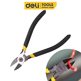 Mua Kìm Cắt Dây Điện Đa Năng Deli Cao Cấp Chính Hãng - Kích Thước 6 Inch - Lưỡi Thép Sắc Bén  Tay Cầm Chống Trượt - EDL2706