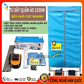 Tủ Sấy Quần Áo- Tia UV Diệt Khuẩn Khử Mùi- 